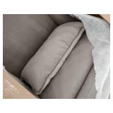 Martha Stewart Anna Light Grey Arm Accent Chair- Retail:$429.99 MT100-0053