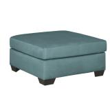 Darcy Oversized Accent Ottoman - Sky- Retail:$305.99