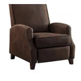 Monty Push Back Reclining Chair, Brown 8215BJ-1- Retail:$349.49