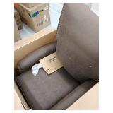 Monty Push Back Reclining Chair, Brown 8215BJ-1- Retail:$349.49