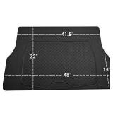 FH Group F16401BLACK Black Trimmable Cargo Mat/Trunk Liner (Premium Quality Trimmable Cargo Mat/Trunk Liner)