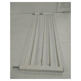 InnoTruth Wide Baby Gate for Dogs, Auto Close Pet Gate 29â to 39.6â Width with 30â Height, Tall Safety Coverage for Stairs, Hallways, Bedrooms, Wall Pressure Mount, White