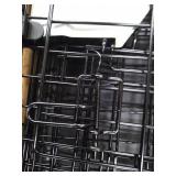 XL Dog Crate MidWest ICrate Double Door Folding Metal Dog Crate w/ Divider Panel|XL Dog Breed, Black