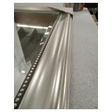 MCS 24x36 Inch Beaded Rectangular Wall Mirror, 30.25x42.25 Inch Overall Size, Silver (20454)