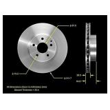 Bendix PRT5551 Brake Rotor