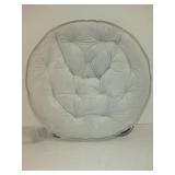 Urban Shop Micromink Saucer Chair, Grey