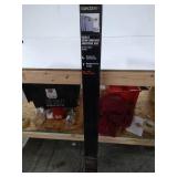 Sun Zero SN47080 Bronn Wrap Around Window Double Curtain Rod, 66-120", Matte Black