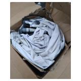 AquaSpa #WEJOY Portable Hot Tub 61X61X26 Inch Air Jet Spa 2-3 Person Inflatable Square Outdoor Heated Hot Tub Spa with 120 Bubble Jets