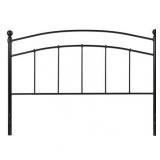 Flash Furniture Decorative Black Metal Queen Size Headboard