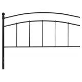 Flash Furniture Decorative Black Metal Queen Size Headboard