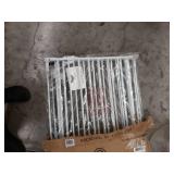 Regalo Open Area Baby Gate in White, up to 76" with Walk Through Door