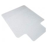OFM ESS Collection Chair Mat with Lip for Carpet, 36" x 48", Clear