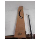 KenneyÂ® Chelsea 5/8" Standard Decorative Window Curtain Rod, 28-48", Black