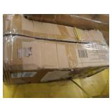 Pleasant Hearth Round Black Solid Steel Outdoor Fire Ring