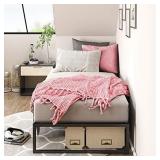 Zinus Lorelei 12 Inch Platforma Metal Bed Frame, Platform Bed Frame, Twin