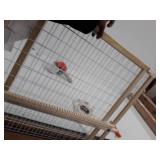 North States NS4615 Wide Wire Mesh Gate