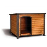 Precision Extreme Outback Log Cabin Dog House, Large