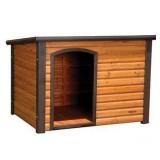 Precision Extreme Outback Log Cabin Dog House, Large