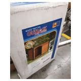 Precision Extreme Outback Log Cabin Dog House, Large