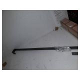 Enclume Premier 36-Inch Utensil Bar Wall Pot Rack, Hammered Steel