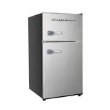Frigidaire EFR341, 3.2 cu ft 2 Door Fridge and Freezer, Platinum Series, Stainless Steel, Double
