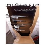 Frigidaire EFR341, 3.2 cu ft 2 Door Fridge and Freezer, Platinum Series, Stainless Steel, Double