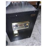 ADIMO Safe, 2.2 Cubic Feet Cabinet Safe Box with Digital Keypad and Key Lock, Built In Cabinet Box, Double Keys, Removable Shelf for Jewelry, Documents, Valuables