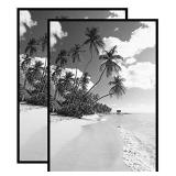 MCS 65668 Original Poster Frame, 20 x 28 Inch, Black, Set of 2