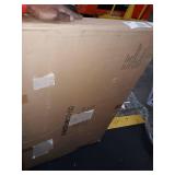 Creative Co-op DF0964 Vintage Reproduction of Lady in The Garden Image Wood Wall DÃ©cor, Multicolored