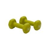 Amazon Basics Neoprene Coated Dumbbell Hand Weight Set, 10-Pound, Set of 2, Navy Blue