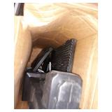 Gibraltar Mailboxes Grand Haven Extra Large, Plastic, Mailbox and Post Combo, Black, GHC40B01