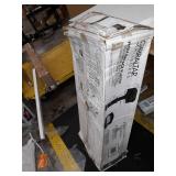 Gibraltar Mailboxes Grand Haven Extra Large, Plastic, Mailbox and Post Combo, Black, GHC40B01