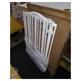 Summer Infant Extra Tall & Wide Safety Baby Gate, Fits Openings 29.5-53" Wide, Metal for Doorways & Stairways, 38" Tall Walk-Through Baby & Pet Gate, White