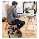 Amazon Basics Vinyl Chair Mat Protector for Hard Floors - 47 x 59 inches