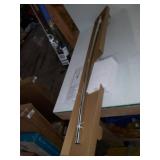 Zenna Home NeverRust Rustproof Aluminum Tension Mount Curved Shower Rod, Chrome