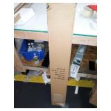 Zenna Home NeverRust Rustproof Aluminum Tension Mount Curved Shower Rod, Chrome