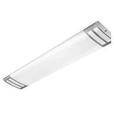 AntLux 4FT LED Flush Mount Puff Lights, 40W 4500LM, 4000K Neutral White, 48 Inch Linear LED Kitchen Ceiling Lighting Fixtures for Laundry, Craft Room, Fluorescent Light Replacement