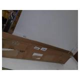 AntLux 4FT LED Flush Mount Puff Lights, 40W 4500LM, 4000K Neutral White, 48 Inch Linear LED Kitchen Ceiling Lighting Fixtures for Laundry, Craft Room, Fluorescent Light Replacement