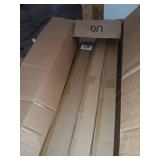 Decopolitan Industrial Wrap Around Telescoping Curtain Rod Set, 36-72", Black