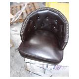 Christopher Knight Home Ogden KD Swivel Barstool (2 piece set) - Brown