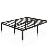 Zinus 16 Inch Metal Platform Bed Frame with Steel Slat Support / Mattress Foundation, King