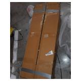 Hillsdale Furniture Hemlock Modern Metal Coffee Table, Brown/Silver