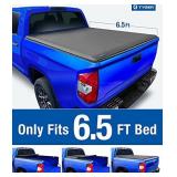 Tyger Auto T1 Soft Roll Up Truck Bed Tonneau Cover Compatible with 2014-2021 Toyota Tundra (Does Not Fit Trail Special Edition with Storage Boxes) | Fleetside 6.5