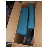 Kendal Dark Teal Fabric Accent Chair