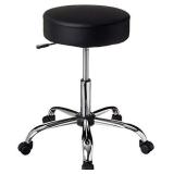 Boss Office Products Be Well Medical Spa Stool in Black