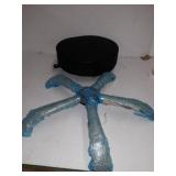 Boss Office Products Be Well Medical Spa Stool in Black