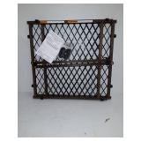 Position & Lock Baby Gate, Pressure-Mounted, Farmhouse Collection