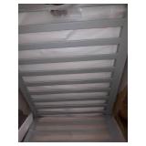 Dream On Me Edgewood 4-in-1 Convertible Mini Crib, Cool Grey