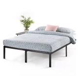 Best Price Mattress Queen Bed Frame - 14" Metal Platform Bed Frame w/Heavy Duty Steel Slat Mattress Foundation (No Box Spring Needed), Queen Size