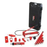Porto-Power B65115 Black/Red Hydraulic Body Repair 19 Piece Kit - 10 Ton Capacity